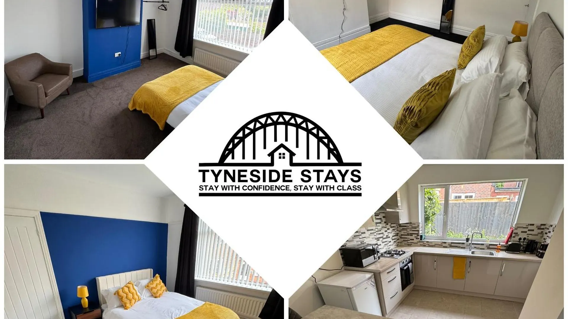Contractor Accommodation Newcastle City Centre 7 Beds Wifi And Free Parking